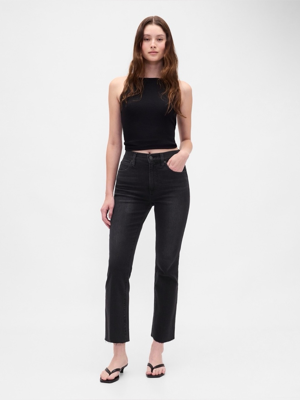 GAP Women’s Black Kick Fit Jeans